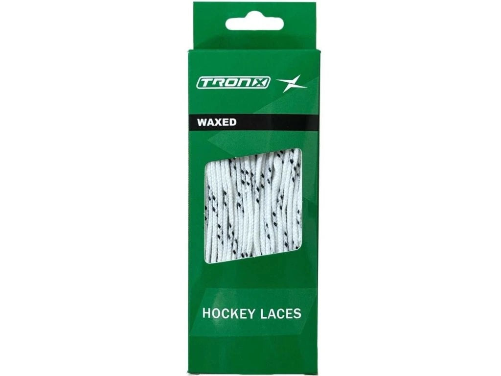 TronX Eishockey Schnürsenkel weiß 72-130 Zoll